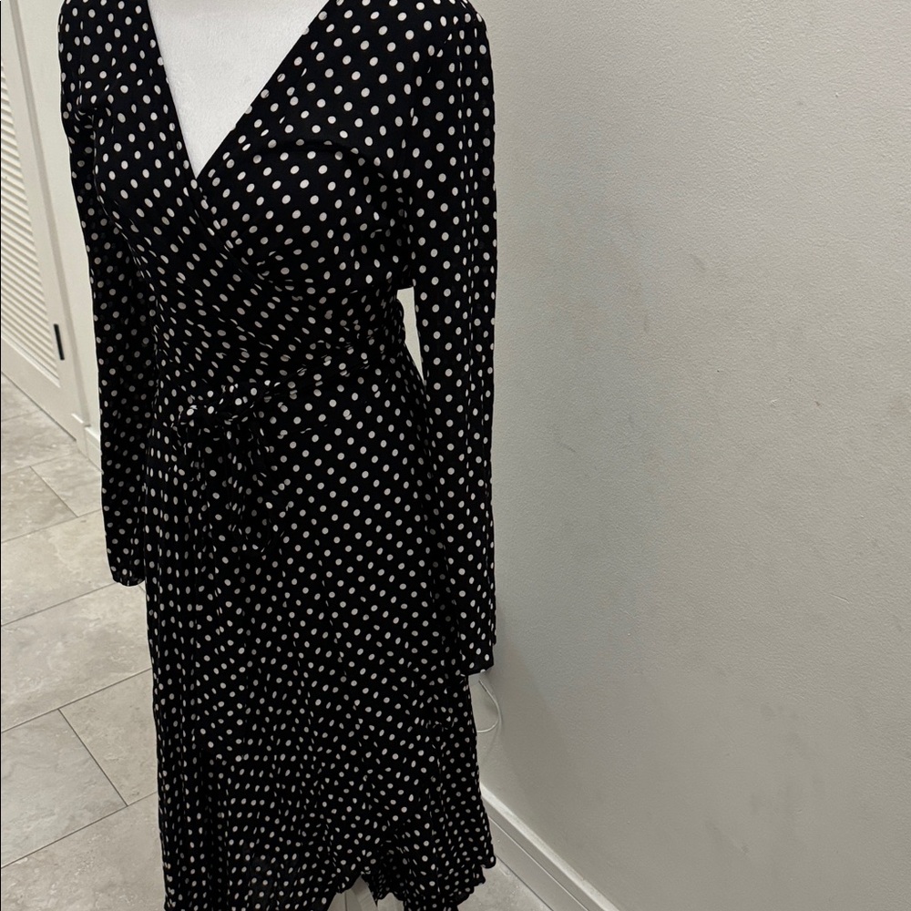 Zimmermann Polka Dot Wrap Dress - Picture 8 of 10
